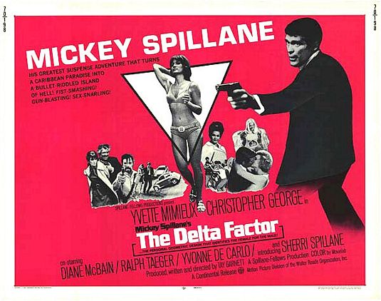 the movie poster: The Delta Factor (1970) ver2
