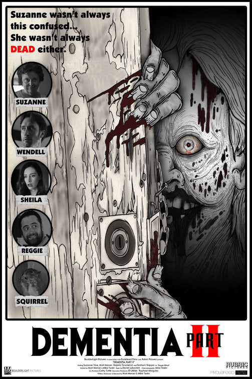 1000 piece jigsaw puzzle for the movie poster: Dementia Part II (2021)
