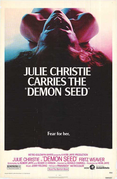 1000 piece jigsaw puzzle for the movie poster: Demon Seed (1977)