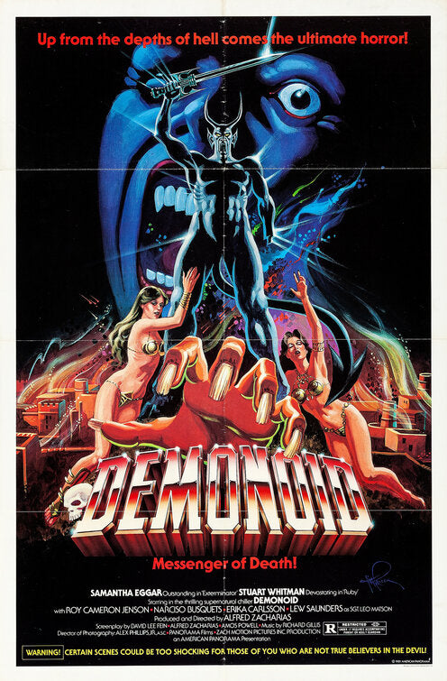 the movie poster: Demonoid: Messenger of Death (1981)
