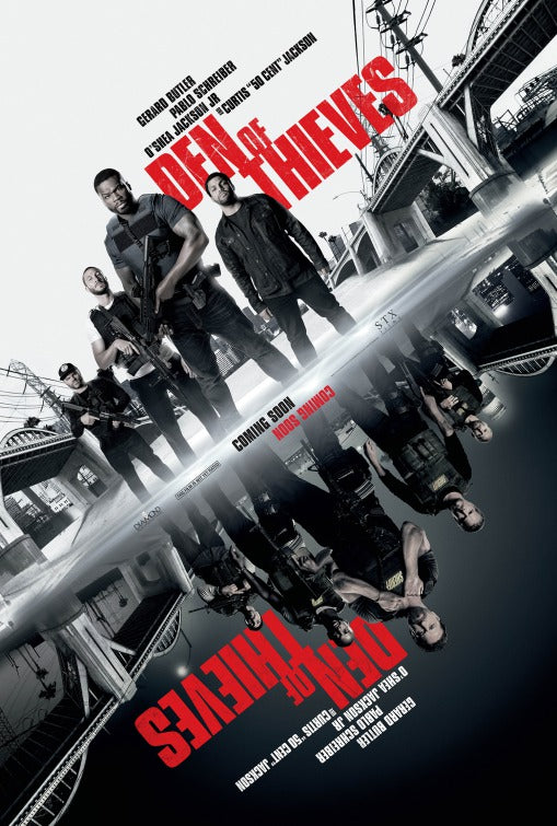 1000 piece jigsaw puzzle for the movie poster: Den of Thieves (2018) ver2