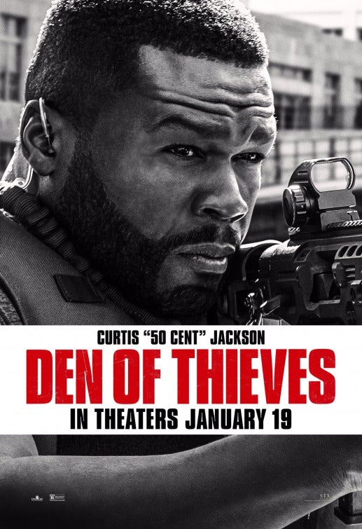 1000 piece jigsaw puzzle for the movie poster: Den of Thieves (2018) ver5