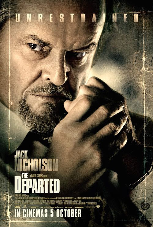 the movie poster: The Departed (2006) ver8