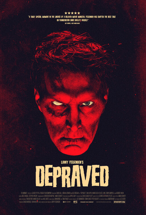 1000 piece jigsaw puzzle for the movie poster: Depraved (2019)