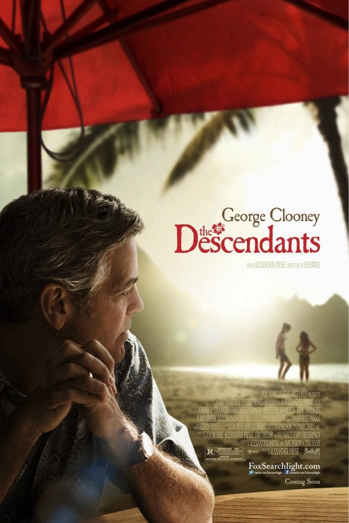 1000 piece jigsaw puzzle for the movie poster: The Descendants (2011)