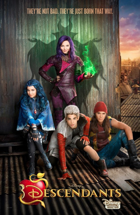 1000 piece jigsaw puzzle for tv poster: Descendants