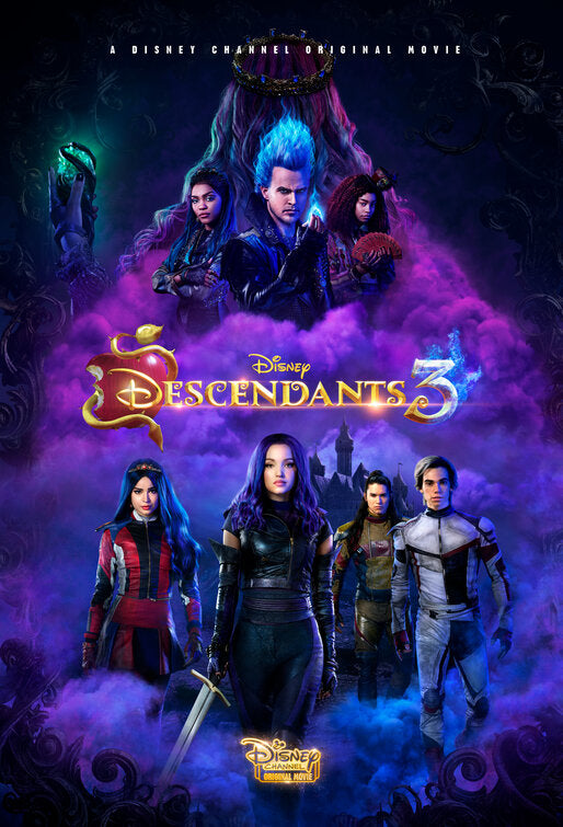 1000 piece jigsaw puzzle for tv poster: Descendants 3