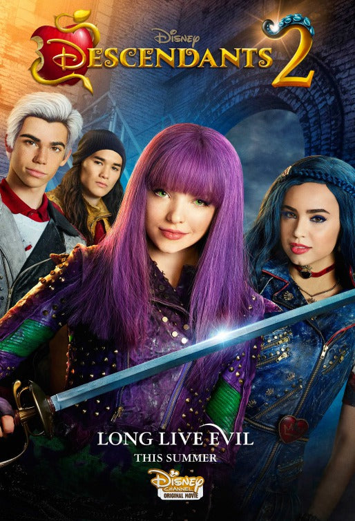 1000 piece jigsaw puzzle for tv poster: Descendants 2