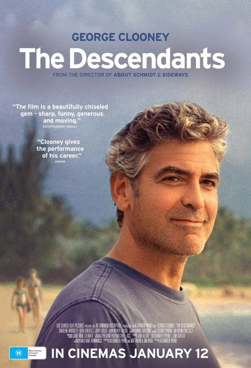 1000 piece jigsaw puzzle for the movie poster: The Descendants (2011) ver4
