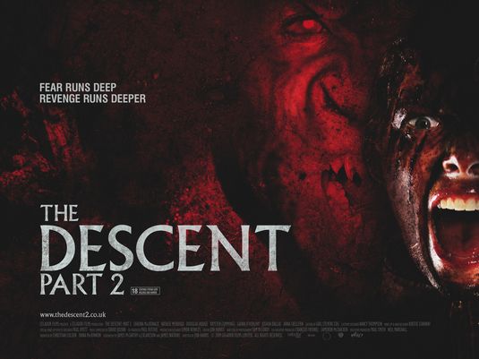 1000 piece jigsaw puzzle for the movie poster: The Descent: Part 2 (2009)
