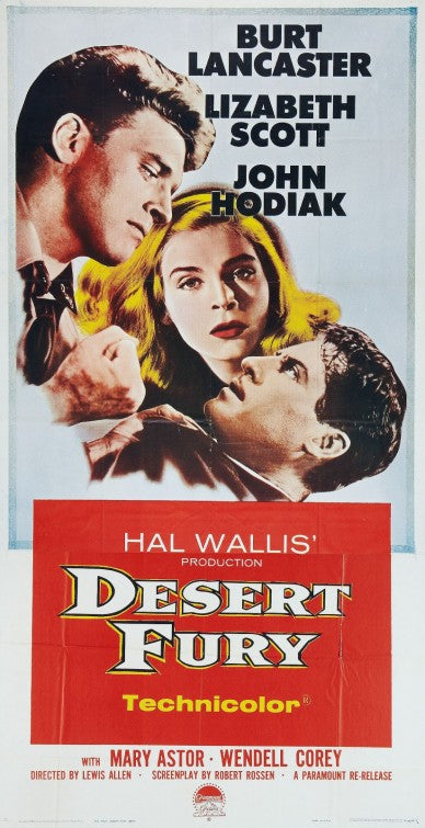 1000 piece jigsaw puzzle for the movie poster: Desert Fury (1947)