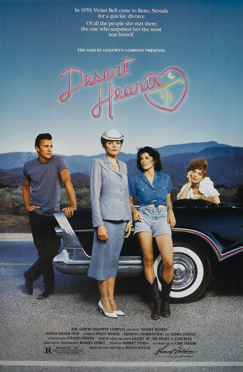the movie poster: Desert Hearts (1985)
