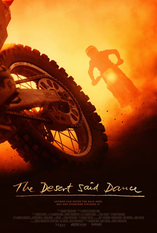1000 piece jigsaw puzzle for the movie poster: The Desert Said Dance (2021) ver2