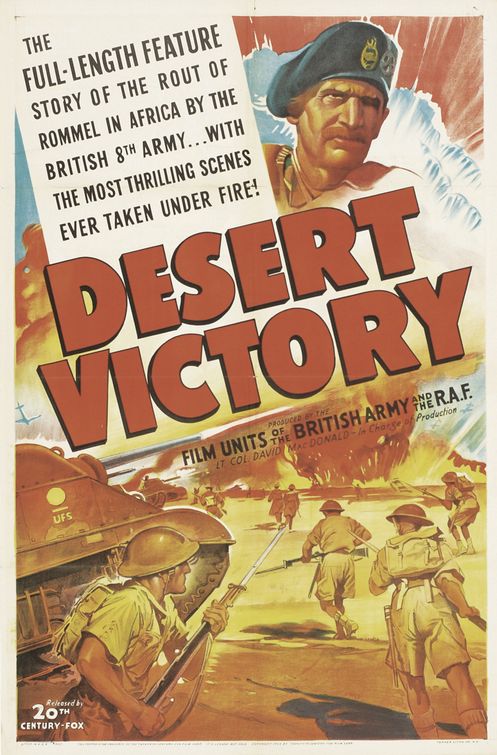 the movie poster: Desert Victory (1943)