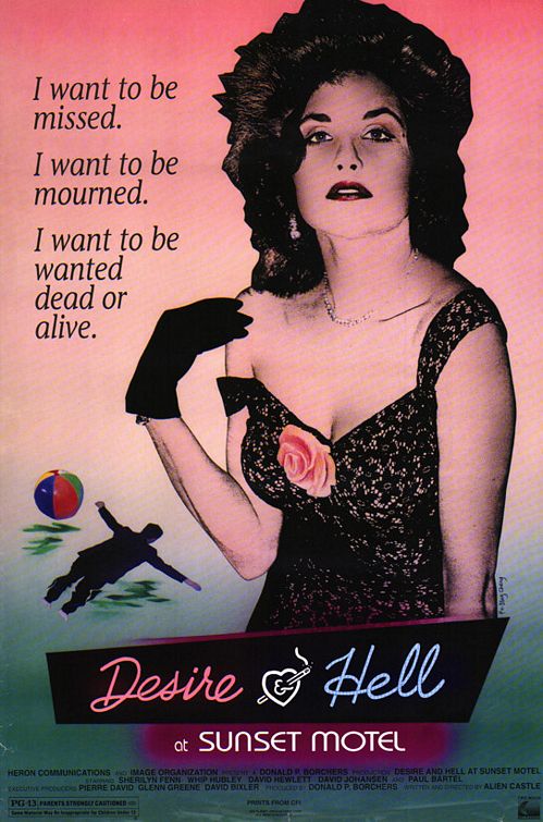 the movie poster: Desire and Hell at Sunset Motel (1992)