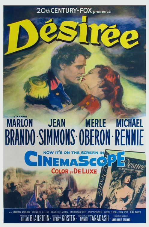 the movie poster: Desir¨¦e (1954)