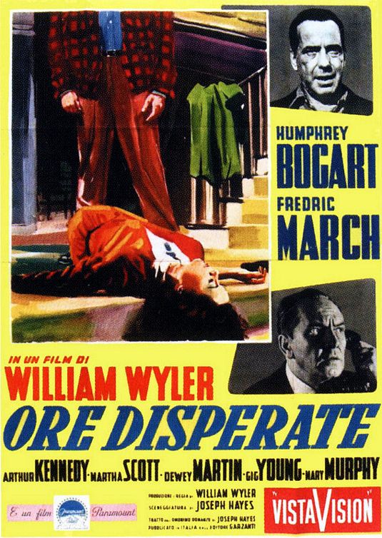 the movie poster: The Desperate Hours (1955) ver9