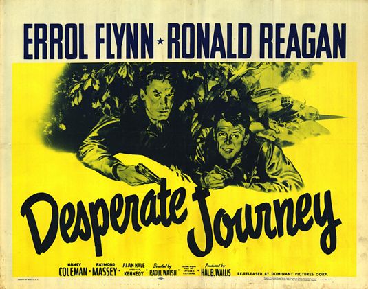 the movie poster: Desperate Journey (1942)
