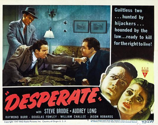 the movie poster: Desperate (1947) ver2