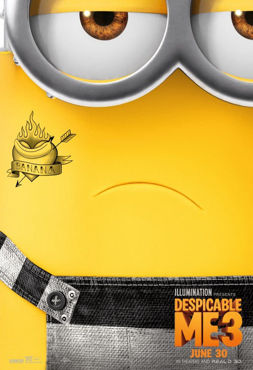1000 piece jigsaw puzzle for the movie poster: Despicable Me 3 (2017) ver11