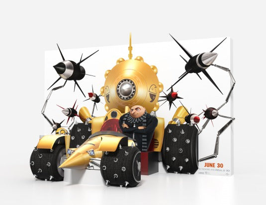 1000 piece jigsaw puzzle for the movie poster: Despicable Me 3 (2017) ver18