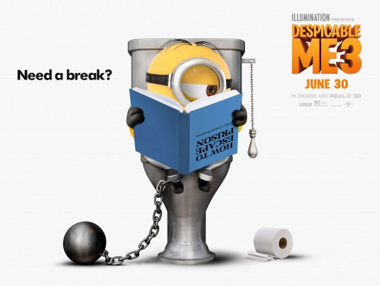 1000 piece jigsaw puzzle for the movie poster: Despicable Me 3 (2017) ver5