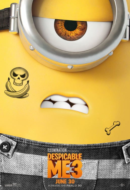 1000 piece jigsaw puzzle for the movie poster: Despicable Me 3 (2017) ver8
