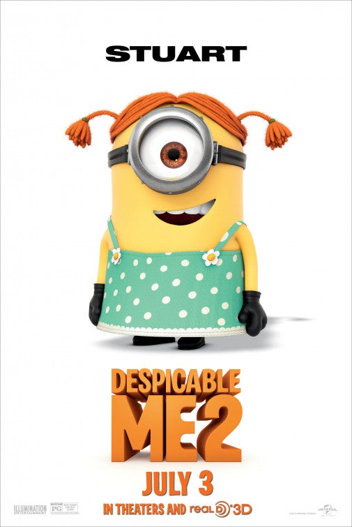 1000 piece jigsaw puzzle for the movie poster: Despicable Me 2 (2013) ver12