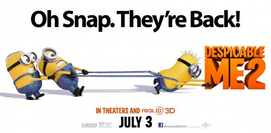 1000 piece jigsaw puzzle for the movie poster: Despicable Me 2 (2013) ver15