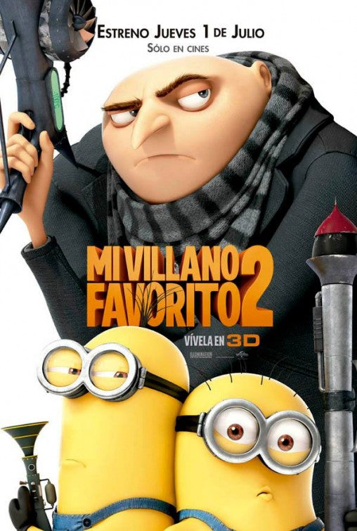 1000 piece jigsaw puzzle for the movie poster: Despicable Me 2 (2013) ver19
