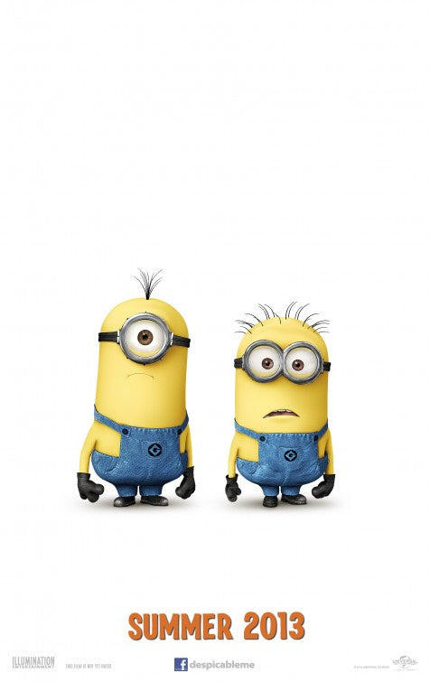 1000 piece jigsaw puzzle for the movie poster: Despicable Me 2 (2013) ver2