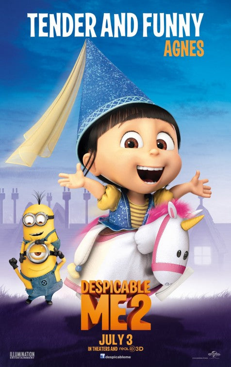 1000 piece jigsaw puzzle for the movie poster: Despicable Me 2 (2013) ver22