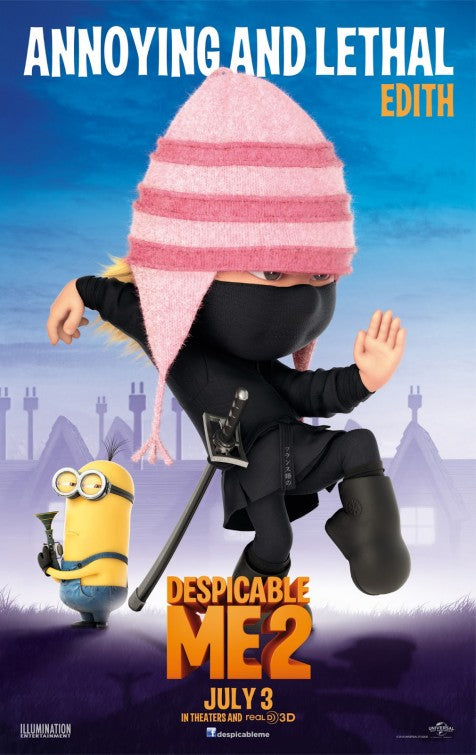 1000 piece jigsaw puzzle for the movie poster: Despicable Me 2 (2013) ver23