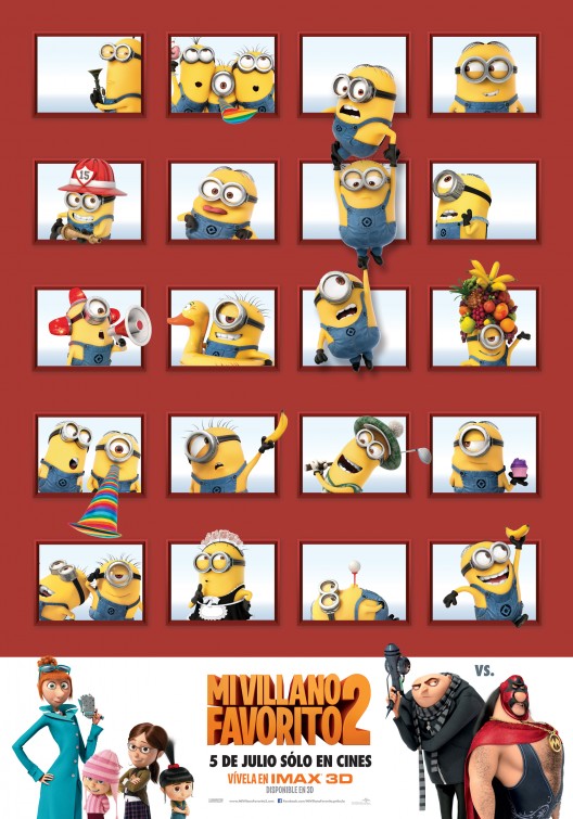 1000 piece jigsaw puzzle for the movie poster: Despicable Me 2 (2013) ver26