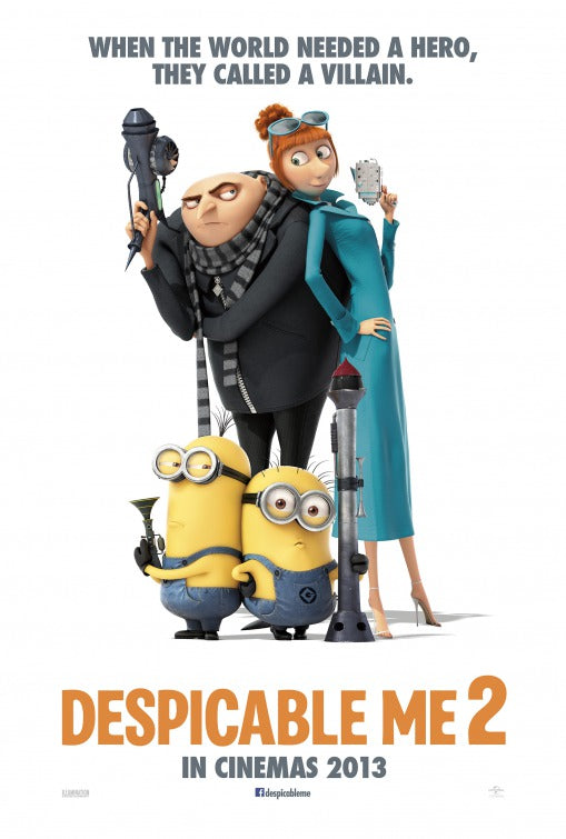 1000 piece jigsaw puzzle for the movie poster: Despicable Me 2 (2013) ver4