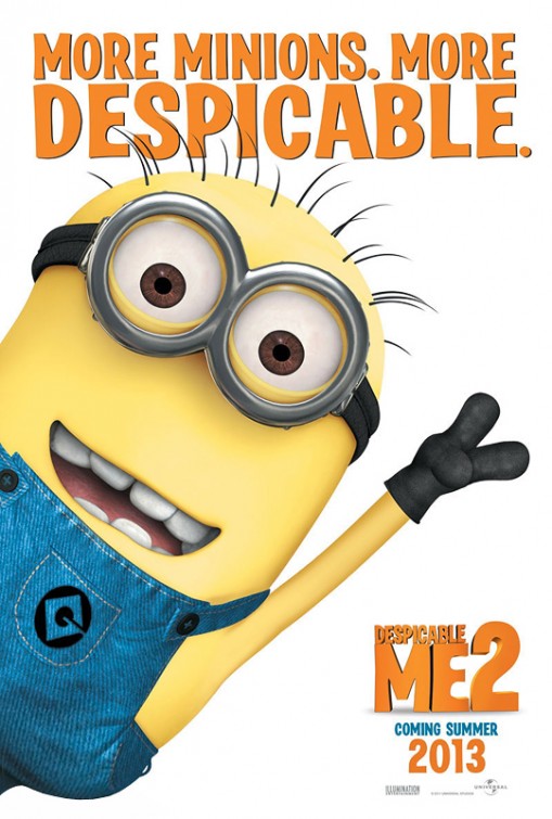 1000 piece jigsaw puzzle for the movie poster: Despicable Me 2 (2013) ver5