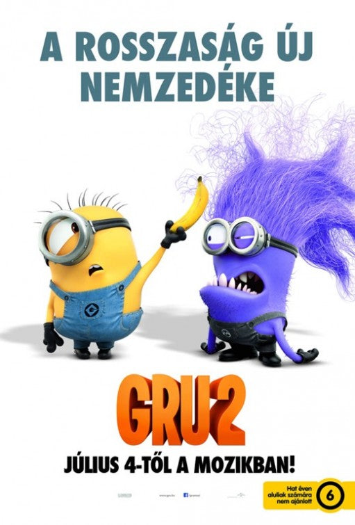 1000 piece jigsaw puzzle for the movie poster: Despicable Me 2 (2013) ver8