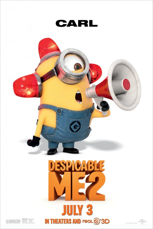 1000 piece jigsaw puzzle for the movie poster: Despicable Me 2 (2013) ver9