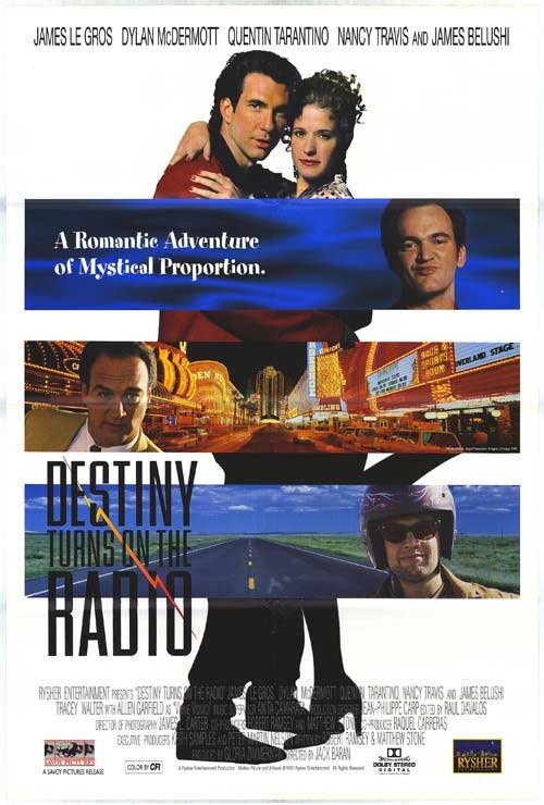 1000 piece jigsaw puzzle for the movie poster: Destiny Turns on the Radio (1995)