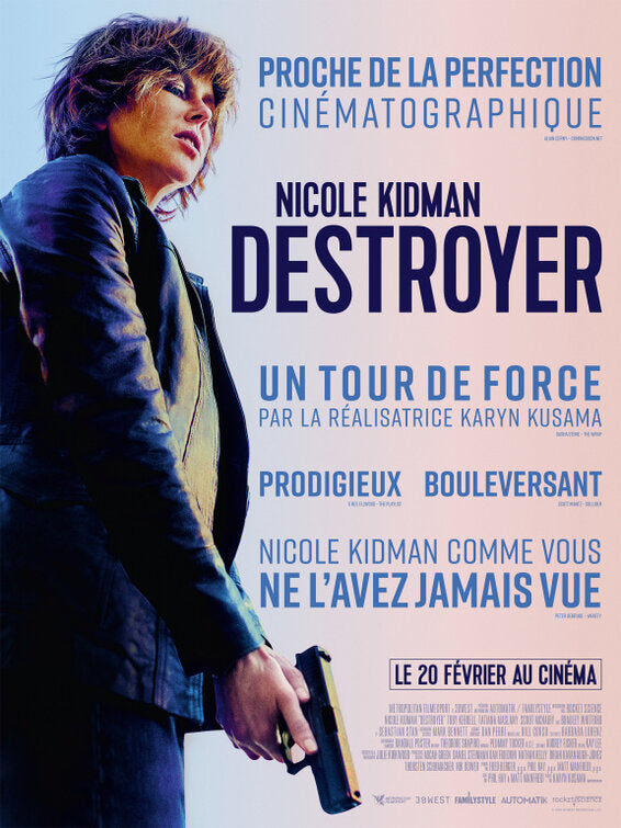 1000 piece jigsaw puzzle for the movie poster: Destroyer (2018) ver3