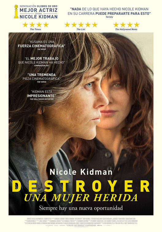 1000 piece jigsaw puzzle for the movie poster: Destroyer (2018) ver4