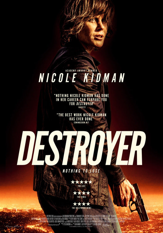 1000 piece jigsaw puzzle for the movie poster: Destroyer (2018) ver6