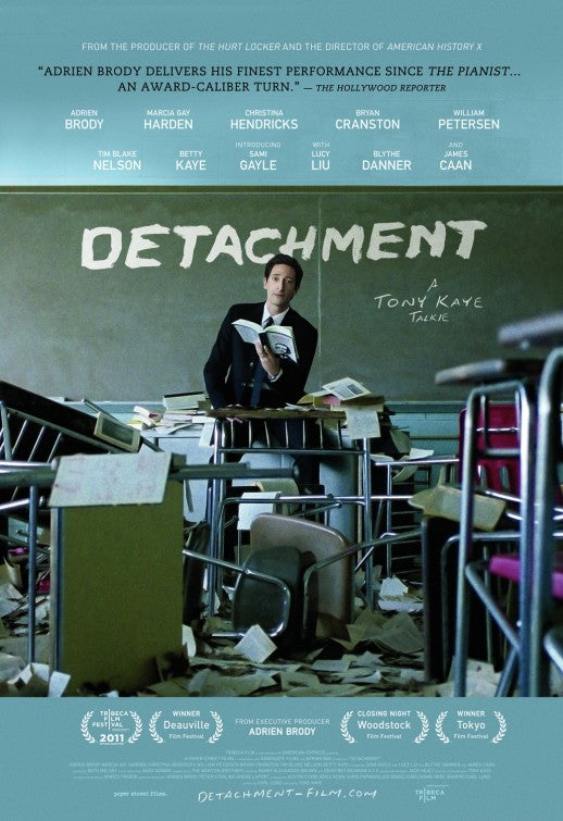 1000 piece jigsaw puzzle for the movie poster: Detachment (2012) ver3