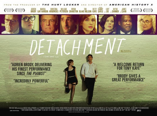 1000 piece jigsaw puzzle for the movie poster: Detachment (2012) ver5