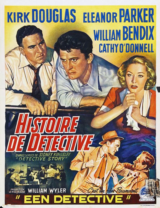 the movie poster: Detective Story (1951) ver3