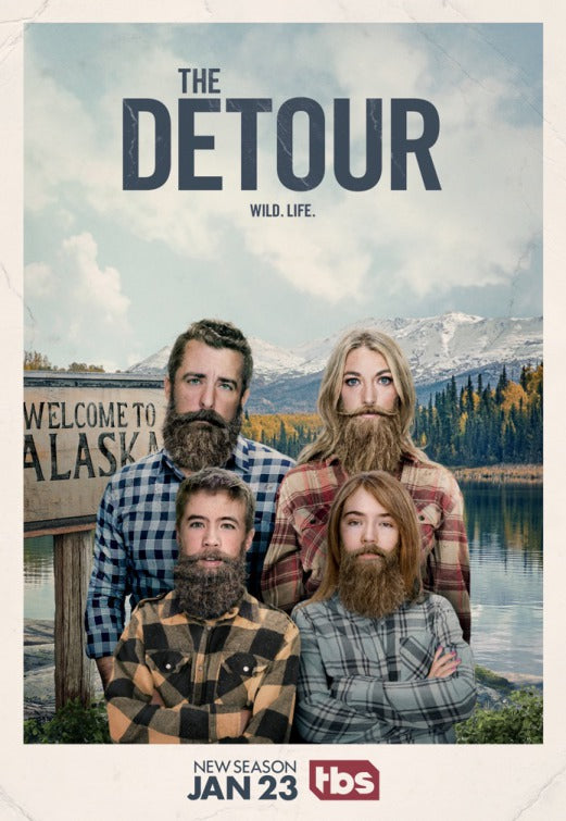 1000 piece jigsaw puzzle for tv poster: The Detour, ver15