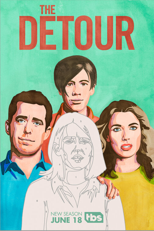 1000 piece jigsaw puzzle for tv poster: The Detour, ver16