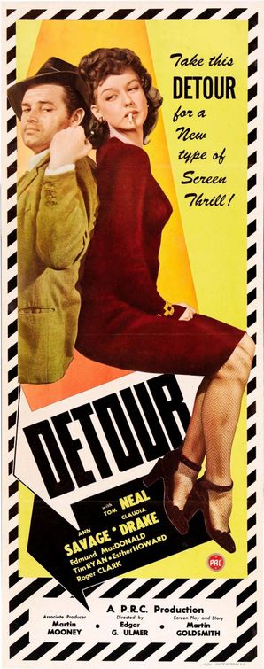 the movie poster: Detour (1945) ver2