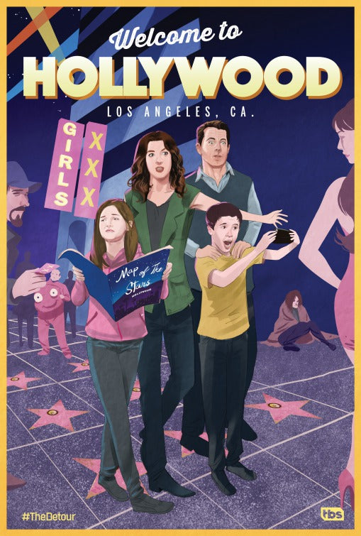 1000 piece jigsaw puzzle for tv poster: The Detour, ver9