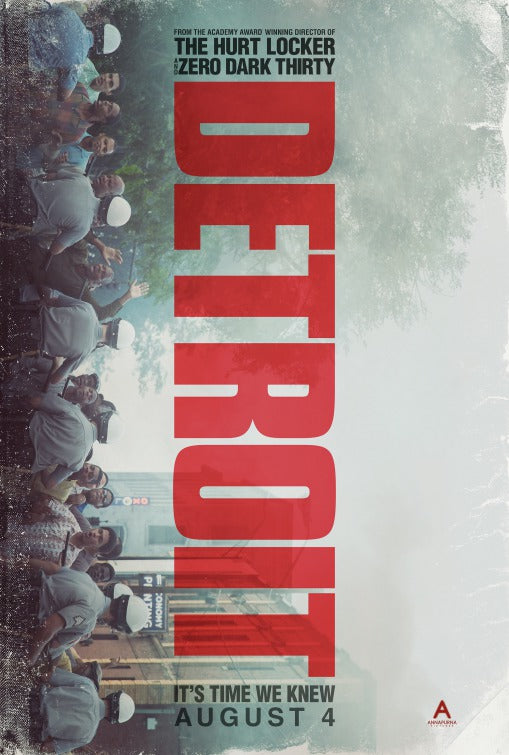 1000 piece jigsaw puzzle for the movie poster: Detroit (2017)